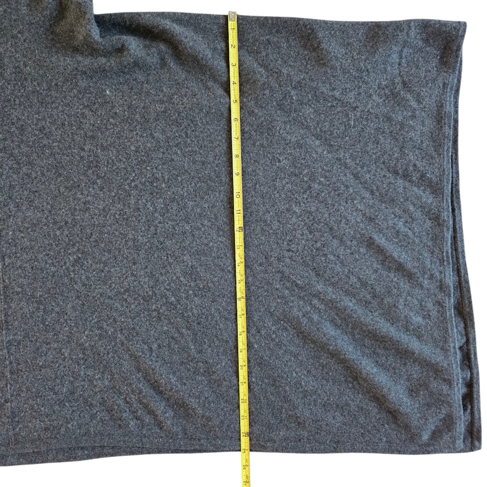 Sofia Cashmere Hooded Cowl Neck Poncho Size-One Size - Picture 15 of 16